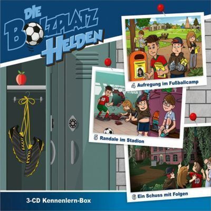 Die Bolzplatzhelden - CD-Box 2,Audio-CD von Gerth Medien
