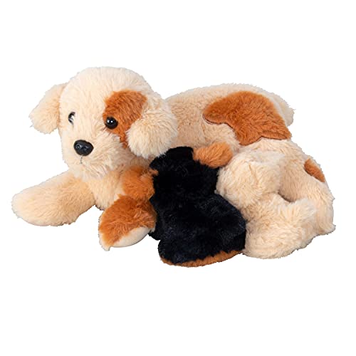 Hundefamilie - Hund mit 2 Welpen Kuscheltier Hundefamilie - Hund mit 2 Welpen Kuscheltier von Geschenkestadl