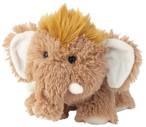 Mammut 20cm stehend Hellbraun flauschig Zottelfell Kuscheltier Plüschtier Geschenkidee von Geschenkestadl