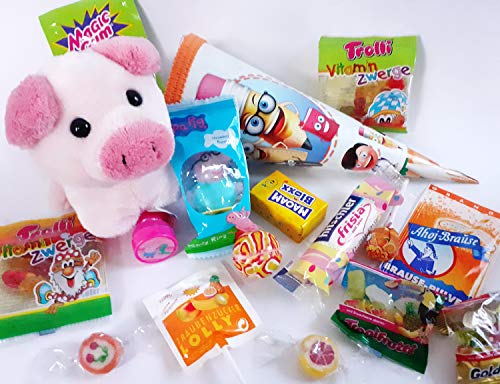 101688 Mini Schultüe Schweinchen Peppa 22cm Glücksschwein Geschwistertüte Schule 101688 Mini Schultüe Schweinchen Peppa 22cm Glücksschwein Geschwistertüte Schule von Geschenkpost24
