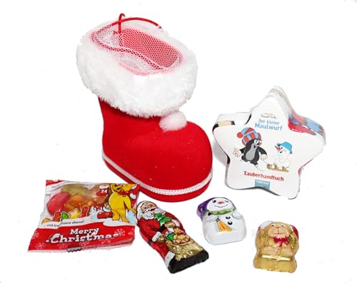 110611 Kinder Nikolaus Stiefel 8cm gefüllt Geschenk Nikolausstiefel 110611 Kinder Nikolaus Stiefel 8cm gefüllt Geschenk Nikolausstiefel von Geschenkpost24