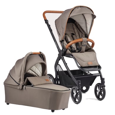 GESSLEIN Kombikinderwagen FX4 Soft+ Style Babywannen Set taupe GESSLEIN Kombikinderwagen FX4 Soft+ Style Babywannen Set taupe von Gesslein