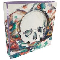 Teneues - 1,000 Piece Puzzle: Skull on a Curtain by Paul Cezanne, Full Color, 20 X 20 Puzzle, Poster Guide Insert Included von Gestalten