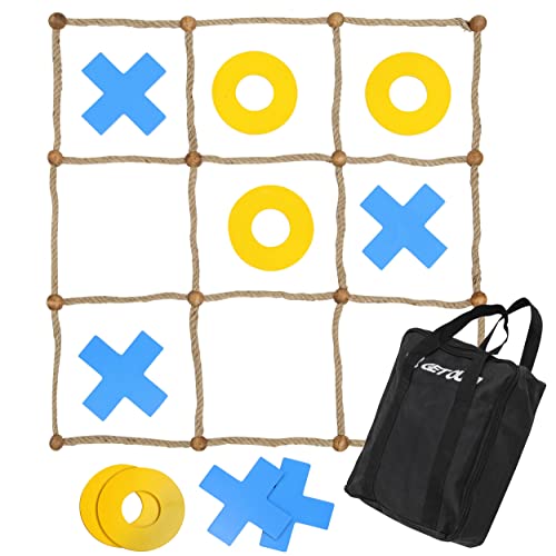 Get Out! Giant Tic Tac Toe Spiel Outdoor Yard Games Set – Jumbo Holz Hinterhof Rasen Wurf Aktivität für Camping oder Nische Get Out! Giant Tic Tac Toe Spiel Outdoor Yard Games Set – Jumbo Holz Hinterhof Rasen Wurf Aktivität für Camping oder Nische von Get Out!