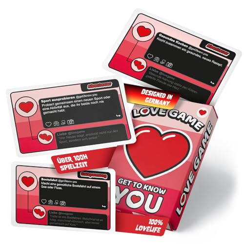 Get to know you - Summer Love: Das Love Game | Das Paarspiel für gemeinsame Abenteuer, Entspannung und Kreativität | Beziehungsstärker - Game | mit 54 Hochwertigen Spielkarten Made in Germany Get to know you - Summer Love: Das Love Game | Das Paarspiel für gemeinsame Abenteuer, Entspannung und Kreativität | Beziehungsstärker - Game | mit 54 Hochwertigen Spielkarten Made in Germany von Get to know you