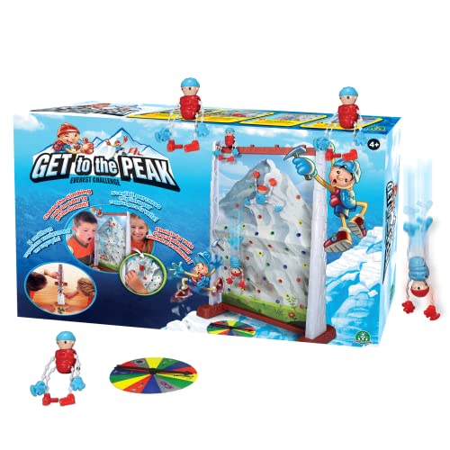 Get to the Peak Die Everest-Herausforderung, EIN schnelles, familienfreundliches Strategiespiel für 2 Spieler von Get to the Peak