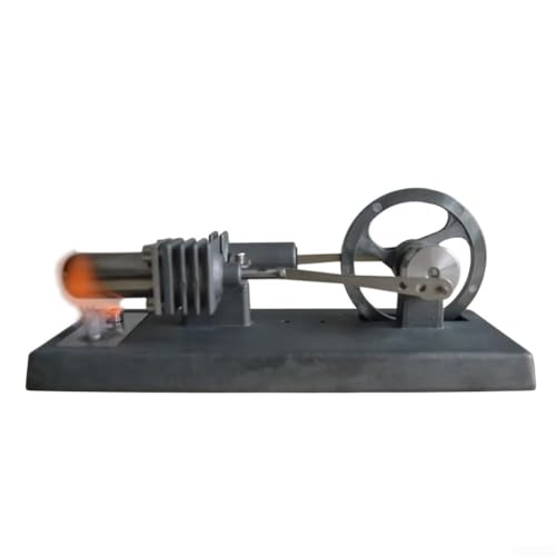 Getdoublerich DIY Assemble Engine Modell, Power Generation LED Light Steam Heat Education Model, Full Metal Engine Model Set Explore Mechanical Principles Suitable For Children Students Getdoublerich DIY Assemble Engine Modell, Power Generation LED Light Steam Heat Education Model, Full Metal Engine Model Set Explore Mechanical Principles Suitable For Children Students von Getdoublerich