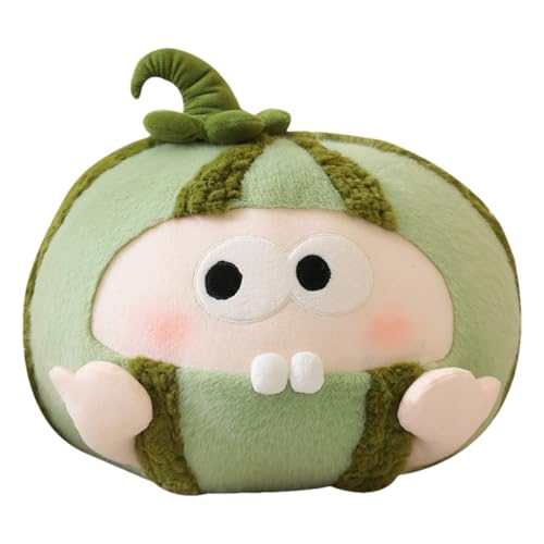 Gefüllte Fruchtplüschtiere,Wassermelonen-Plüschtier - Gefüllte Puppe, fruchtförmiges Plüsch-Umarmungsspielzeug - Wurfkissen, Kuschelspielzeug, lustige Heimdekoration für Sofas, Wohnzimmer, Gefüllte Fruchtplüschtiere,Wassermelonen-Plüschtier - Gefüllte Puppe, fruchtförmiges Plüsch-Umarmungsspielzeug - Wurfkissen, Kuschelspielzeug, lustige Heimdekoration für Sofas, Wohnzimmer, von Geteawily