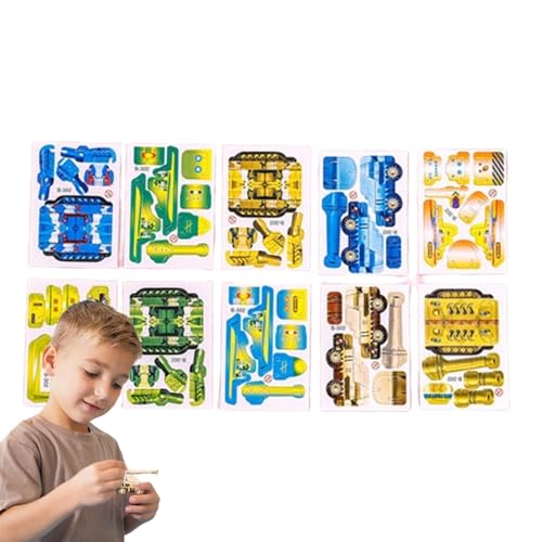 Geteawily 3D-Puzzles für Kinder,3D-Puzzles | Dinosaurier-Rätsel | Schaumstoff-Dinosaurier-Puzzles für Kinder, manuelle Montage dreidimensionaler Modellpuzzles im Vorschulalter von Geteawily