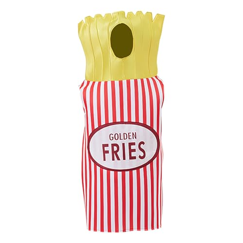 Geteawily Pommes Kostüm - Party Pommes Outfit,Originelles Fastfood Cosplay Kostüm Für Erwachsene Männer Frauen Rollenspiel Bühnenauftritt Halloween Partys Events Geteawily Pommes Kostüm - Party Pommes Outfit,Originelles Fastfood Cosplay Kostüm Für Erwachsene Männer Frauen Rollenspiel Bühnenauftritt Halloween Partys Events von Geteawily