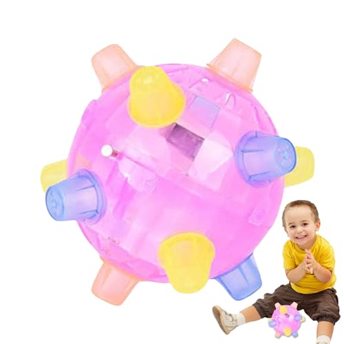 Geteawily Vibrierendes Hüpfballspielzeug, leuchtender Hüpfball,Süßes sensorisches Ballspielzeug | Langlebiger, leuchtender Springball, Tanzball mit Musik-LED-Lichtern für Kinder Geteawily Vibrierendes Hüpfballspielzeug, leuchtender Hüpfball,Süßes sensorisches Ballspielzeug | Langlebiger, leuchtender Springball, Tanzball mit Musik-LED-Lichtern für Kinder von Geteawily