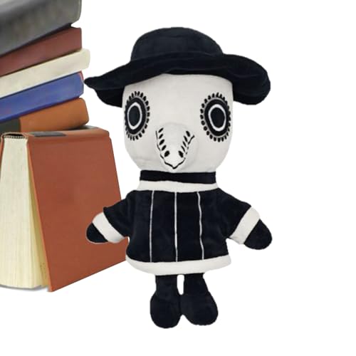 Geteawily n Plüsch | Sanfte Horror Doktor Plüschpuppe - Schmuse Puppe Gothic Deko Für Kinder Erwachsene Mädchen Schlafzimmer Wohnzimmer Geburtstag Sofa Geteawily n Plüsch | Sanfte Horror Doktor Plüschpuppe - Schmuse Puppe Gothic Deko Für Kinder Erwachsene Mädchen Schlafzimmer Wohnzimmer Geburtstag Sofa von Geteawily