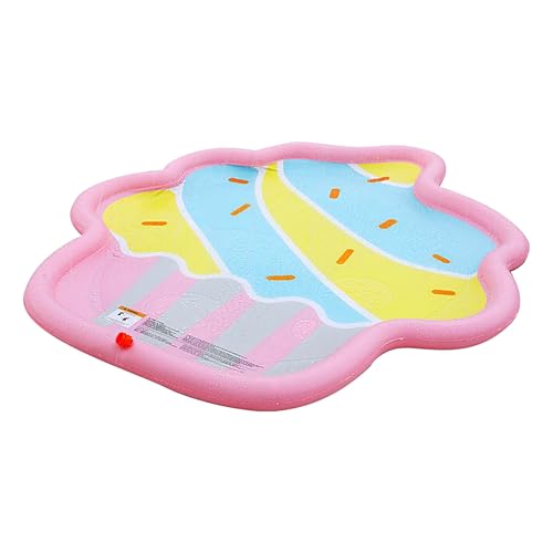 Hundespielmatte Mit Sprinkler,Spritzspaß Planschbecken Als Wasserspielzeug | Faltbare Outdoor Aktivität Für Garten, Camping Und Rasen Hundespielmatte Mit Sprinkler,Spritzspaß Planschbecken Als Wasserspielzeug | Faltbare Outdoor Aktivität Für Garten, Camping Und Rasen von Geteawily