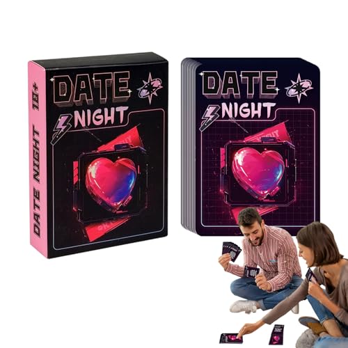 Paarspiele Für Den Date Night Abend | Konversationskarten Spiel Für Erwachsene Paare - 50 Karten Mit Ideen Für Zweisamkeit Auf Reisen Zu Hause Als Geschenk Zum Jahrestag Oder Hochzeit Paarspiele Für Den Date Night Abend | Konversationskarten Spiel Für Erwachsene Paare - 50 Karten Mit Ideen Für Zweisamkeit Auf Reisen Zu Hause Als Geschenk Zum Jahrestag Oder Hochzeit von Geteawily