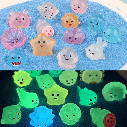 Gettimore Mini Resin Marine Creatures 50 Stück mit bezaubernden Leuchteffekten für unverwechselbare Wohnakzente Gettimore Mini Resin Marine Creatures 50 Stück mit bezaubernden Leuchteffekten für unverwechselbare Wohnakzente von Gettimore