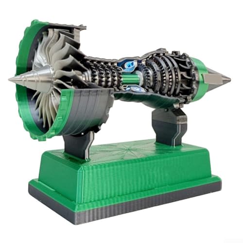 TR900 Miniatur-Turbofan-Motor für wissenschaftliche Experimente mit effizientem Netzteil-Design (grün) von Gettimore