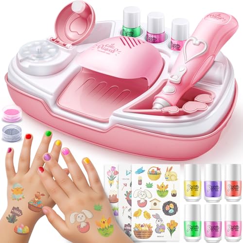 Geyiie Nagellack Spielzeug mit Aufkleber von Geyiie