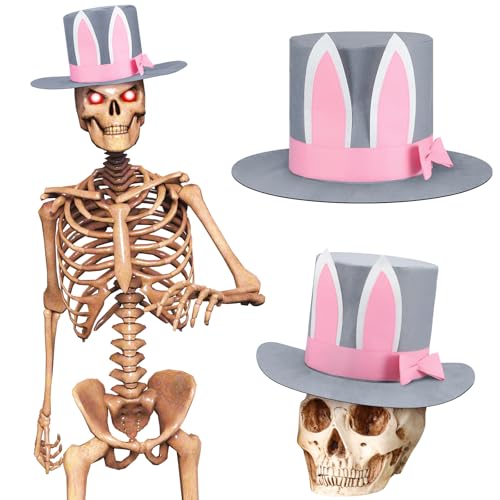 Geyoga 3,6 m Skelett Zubehör Osterhase 3,6 m Skelett Hut Hasenohren Kostüm Outdoor Riesen Skelly 3,6 m Riesenskelett für Garten Rasen Frühling Dekor Geyoga 3,6 m Skelett Zubehör Osterhase 3,6 m Skelett Hut Hasenohren Kostüm Outdoor Riesen Skelly 3,6 m Riesenskelett für Garten Rasen Frühling Dekor von Geyoga