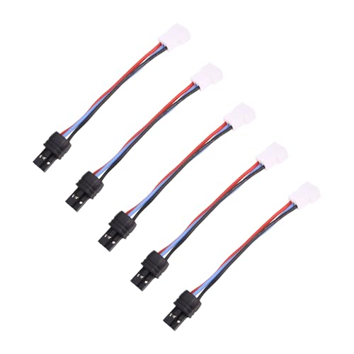 Ggnaxivs 5 Stück -4M-Konvertierungskabel für -4M-Akkus, Handelsübliche Ladegeräte und Andere Modelle, Akkubuchse auf Ph2.0 3p-Stecker von Ggnaxivs