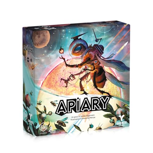 Ghenos Games Apiary - Strategisches Brettspiel für 6 Spieler ab 14 Jahren von Ghenos Games