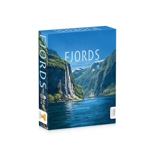 Ghenos Games Fjords: Strategie-Brettspiel für 2-4 Spieler ab 8 Jahren von Ghenos Games