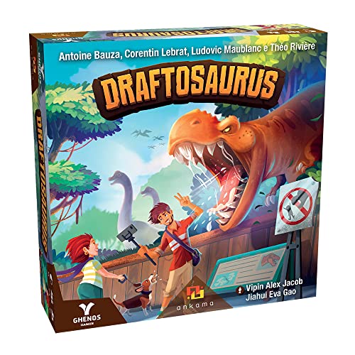 Ghenos Games GHE124 Dinosaurs Draftosaurus, Mehrfarbig [Italienische Version] von Ghenos Games