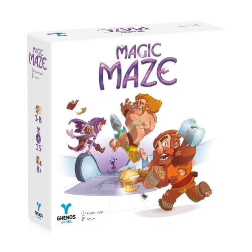 Ghenos Games Magic Maze-Spielbrett, Weiß, GHE069/2 von Ghenos Games