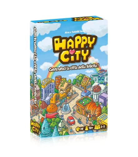 Happy City Brettspiel auf Italienisch von Ghenos Games