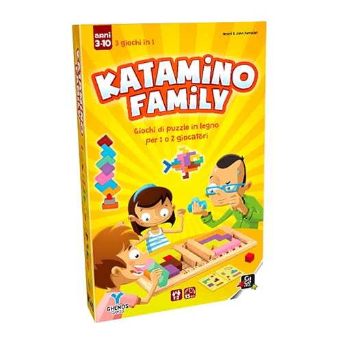 Ghenos Games Katamino Family Brettspiel auf Italienisch von Ghenos Games