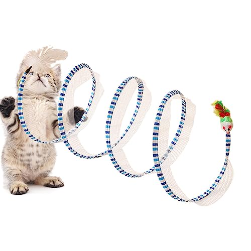 Katzentunnel-Spielzeug, Katzentunnel Tube Katzenspielzeug | Tragbares interaktives Haustier-Abenteuer-Tunnel-Spielzeug, interaktives Katzenspielzeug für Katzen, Hunde, kleine Haustiere, Kaninchen von Ghirting