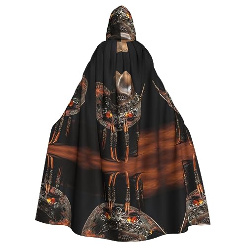 Ghjkfbf American West Rodeo Hut Druck Halloween Kapuzenumhang Erwachsene Stilvoller Umhang für Karneval Mottopartys Cosplays Ghjkfbf American West Rodeo Hut Druck Halloween Kapuzenumhang Erwachsene Stilvoller Umhang für Karneval Mottopartys Cosplays von Ghjkfbf