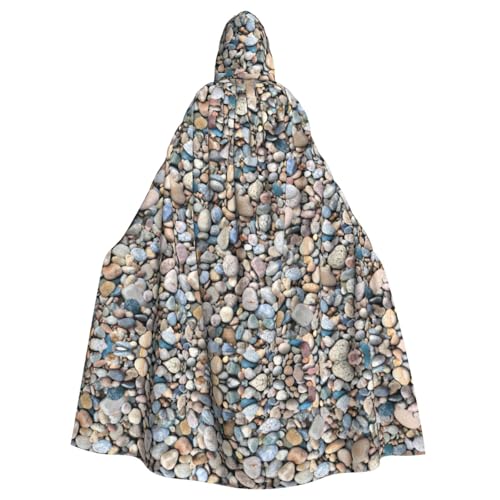 Ghjkfbf Steinmuster Print Halloween Mantel mit Kapuze Erwachsene stilvolle Umhang für Karneval Themenpartys Cosplay Ghjkfbf Steinmuster Print Halloween Mantel mit Kapuze Erwachsene stilvolle Umhang für Karneval Themenpartys Cosplay von Ghjkfbf