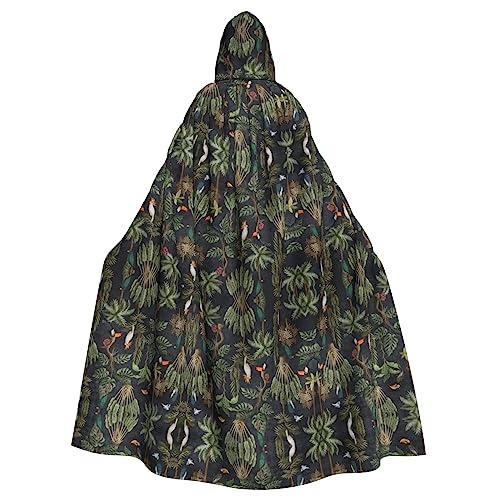 Ghjkfbf Wasserfarben-Kaktus-Druck, Halloween-Kapuzenumhang für Erwachsene, stilvoller Umhang für Karneval, Mottopartys, Cosplays Ghjkfbf Wasserfarben-Kaktus-Druck, Halloween-Kapuzenumhang für Erwachsene, stilvoller Umhang für Karneval, Mottopartys, Cosplays von Ghjkfbf