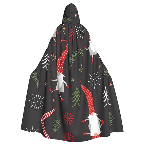 Ghjkfbf Weihnachtswichtel, bedruckt, Halloween, Kapuzenumhang, Erwachsene, stilvoller Umhang für Karneval, Motto-Partys, Cosplays Ghjkfbf Weihnachtswichtel, bedruckt, Halloween, Kapuzenumhang, Erwachsene, stilvoller Umhang für Karneval, Motto-Partys, Cosplays von Ghjkfbf
