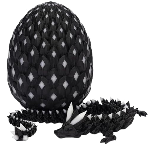 3D Printed Dragon Egg, Easter Classroom Prize, Sensory Basket Stuffer, 7.6cm Craft Desktop Figure Ornament for Kids, Boys, and Girls Artistic Design for Everyone to Admire 3D Printed Dragon Egg, Easter Classroom Prize, Sensory Basket Stuffer, 7.6cm Craft Desktop Figure Ornament for Kids, Boys, and Girls Artistic Design for Everyone to Admire von Ghjkldha