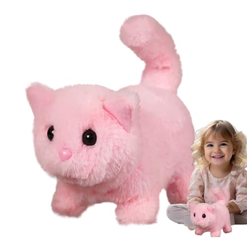 A Real Robot Cat, Plush Robot Plaything 7.48x4.33x6.69 inches, Realistic Stuffed Pet Kitten with Wagging Tail and Nodding Movements, Interactive Toy for Kids, Children, Girls A Real Robot Cat, Plush Robot Plaything 7.48x4.33x6.69 inches, Realistic Stuffed Pet Kitten with Wagging Tail and Nodding Movements, Interactive Toy for Kids, Children, Girls von Ghjkldha