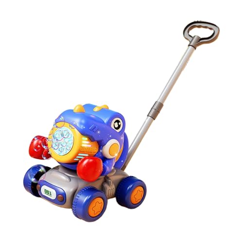 Bubble Lawn Mower, Dinosaur Bubble Machine Toy, Leakproof Waterproof Outdoor Activity Set Boys Aged 3+, Portable Blower Game for Backyard Playground, 45x16.5x14cm von Ghjkldha