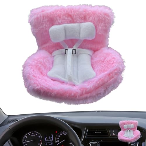 Car Seat, Toy Safety Seat with Air Vent Clip, Miniature Automotive Display Accessory, Secure Fit for Vehicles, Dashboard, Doll, Travel Decor and Kids' Play, 6.1x6.1x2.36 Inches Car Seat, Toy Safety Seat with Air Vent Clip, Miniature Automotive Display Accessory, Secure Fit for Vehicles, Dashboard, Doll, Travel Decor and Kids' Play, 6.1x6.1x2.36 Inches von Ghjkldha