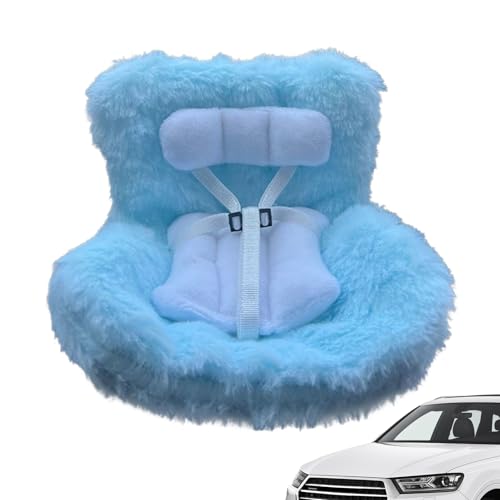 Car Seat, Toy Safety Seat with Air Vent Clip, Miniature Automotive Display Accessory, Secure Fit for Vehicles, Dashboard, Doll, Travel Decor and Kids' Play, 6.1x6.1x2.36 Inches Car Seat, Toy Safety Seat with Air Vent Clip, Miniature Automotive Display Accessory, Secure Fit for Vehicles, Dashboard, Doll, Travel Decor and Kids' Play, 6.1x6.1x2.36 Inches von Ghjkldha