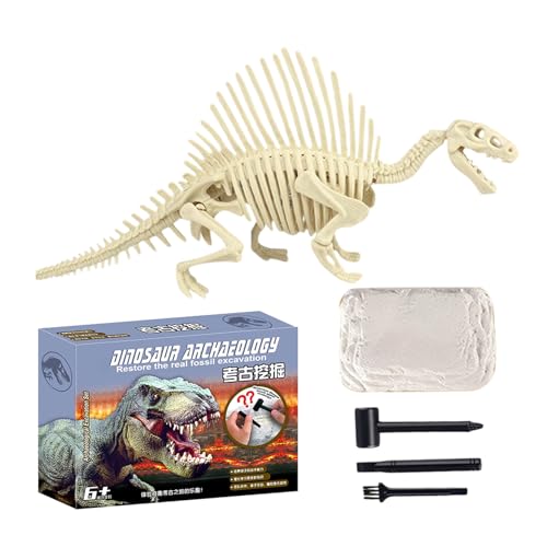 Dinosaur Fossil Digging Kit, Skeleton Dig Up Set, Educational STEM Toy, Hands-On Learning Activity, Science Exploration, Classroom Fun, for Kids, Fossil Discovery von Ghjkldha