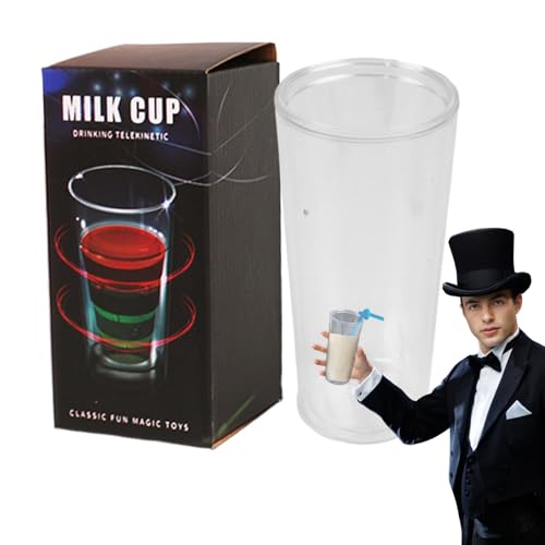 Disappearing Milk Cup | Liquid Clear Prop Cup - Comedy Liquid Trick Cup, Attractive Creative Stage & Party Props for Stage Performance & Adults Disappearing Milk Cup | Liquid Clear Prop Cup - Comedy Liquid Trick Cup, Attractive Creative Stage & Party Props for Stage Performance & Adults von Ghjkldha