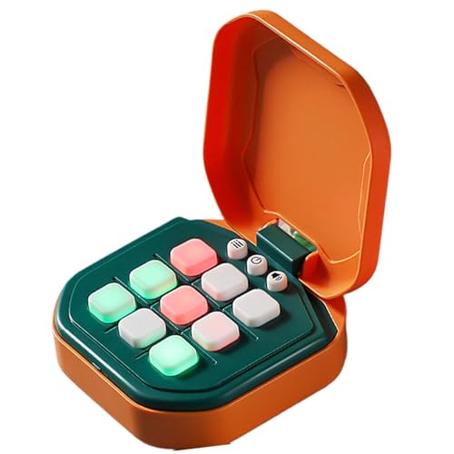 Electronic Puzzle Console, Puzzle Handheld Console Game, Interactive Brain Training Educational Toy for Birthday and Kids, 4.13x3.86x1.77/3.74x2.95x2.95 inches von Ghjkldha