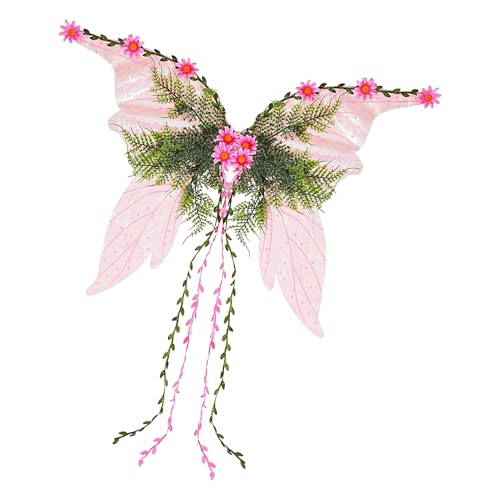 Fairy Wings Women, Lightweight Costume Accessory, Glitter Festival Wear, 103x70cm, for Pride, Cosplay, Stage, Garden Party, Halloween, and Holiday Celebrations Complement Makeup Styles Elevate Outfits Fairy Wings Women, Lightweight Costume Accessory, Glitter Festival Wear, 103x70cm, for Pride, Cosplay, Stage, Garden Party, Halloween, and Holiday Celebrations Complement Makeup Styles Elevate Outfits von Ghjkldha