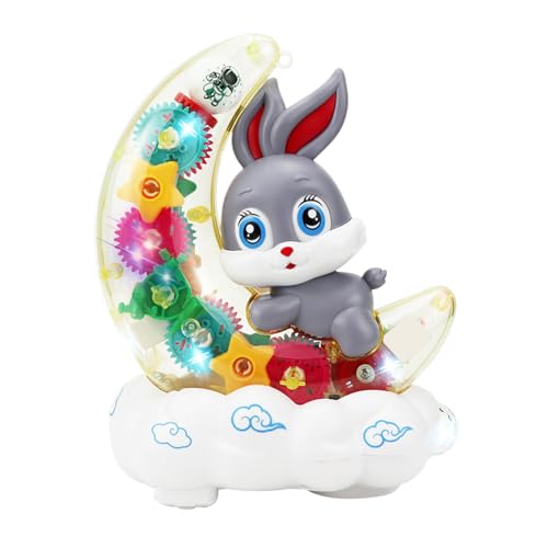 Ghjkldha Bunny Car, Lighted Toy, Music Vehicle, Transparent Gear, Moon Rabbit Design, ABS Material Build, Portable Play, Colorful Style, Boys Girls Gift, Vivid Movement, for Indoor Fun Ghjkldha Bunny Car, Lighted Toy, Music Vehicle, Transparent Gear, Moon Rabbit Design, ABS Material Build, Portable Play, Colorful Style, Boys Girls Gift, Vivid Movement, for Indoor Fun von Ghjkldha