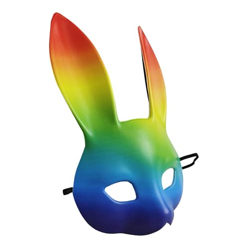 Ghjkldha Bunny Masque Women - Cosplay Zubehör Maske | Cosplay Verkleidung Requisiten Kaninchen Kostüm Zubehör mit langen Ohren für Ostern, Halloween, Ostern Karneval Ghjkldha Bunny Masque Women - Cosplay Zubehör Maske | Cosplay Verkleidung Requisiten Kaninchen Kostüm Zubehör mit langen Ohren für Ostern, Halloween, Ostern Karneval von Ghjkldha
