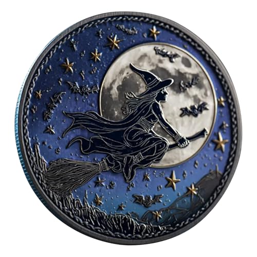Ghjkldha Collectible Coin, Commemorative Token, Novelty Keepsake Gift, 1.77x1.77 Inches, Display Piece Decor, Ideal for Men Women Kids, Home Collection Shelf Toy Showcase Use von Ghjkldha