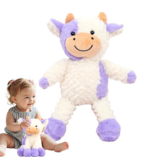 Ghjkldha Cow Stuffed Animal, Realistic Soft Toy Cow, Plush Cuddly Farm Animal Doll, Adorable Safe Companion Kids, Toddler, Boys, Girls, for Easter, 30cm Ghjkldha Cow Stuffed Animal, Realistic Soft Toy Cow, Plush Cuddly Farm Animal Doll, Adorable Safe Companion Kids, Toddler, Boys, Girls, for Easter, 30cm von Ghjkldha