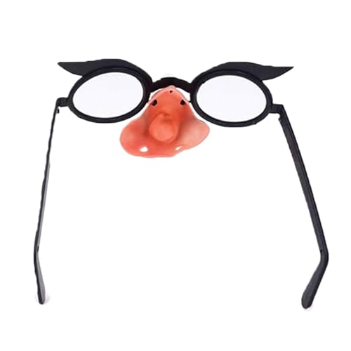 Ghjkldha Fake Nose Costume Accessory, Halloween Clown Prop, Cosplay Makeup Piece, Novelty with Elastic Fit for Dress-Up, Performance, Birthday, Christmas, Masquerade Decoration Ghjkldha Fake Nose Costume Accessory, Halloween Clown Prop, Cosplay Makeup Piece, Novelty with Elastic Fit for Dress-Up, Performance, Birthday, Christmas, Masquerade Decoration von Ghjkldha