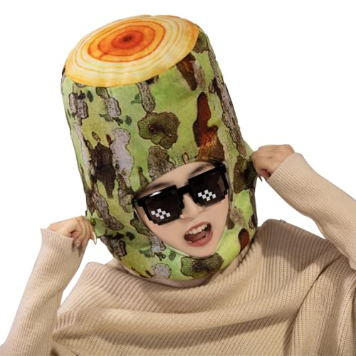 Ghjkldha Funny Halloween Headgear, Sycamore Tree Design Costume Hat, Unique Dress-Up Head Cover, 14.96x11.81inches Cosplay Accessory for Women, Men, Ideal for Parties and Festive Events Ghjkldha Funny Halloween Headgear, Sycamore Tree Design Costume Hat, Unique Dress-Up Head Cover, 14.96x11.81inches Cosplay Accessory for Women, Men, Ideal for Parties and Festive Events von Ghjkldha