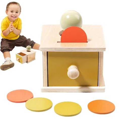 Ghjkldha Kids Object Permanence Toys, Fine Motor Skills Developmental Game, Ball Drop Drawer Box, Inspired Learning Toy, Hand-Eye Coordination Trainer, Sensory Playset for 1-Year-Old Kids Ghjkldha Kids Object Permanence Toys, Fine Motor Skills Developmental Game, Ball Drop Drawer Box, Inspired Learning Toy, Hand-Eye Coordination Trainer, Sensory Playset for 1-Year-Old Kids von Ghjkldha